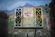 Wine Cellar Mural on Temperature Equipment